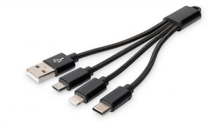 DIGITUS 3 IN 1 CHARGE CABLE