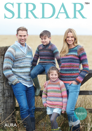 Sweaters in Sirdar Aura (7884)