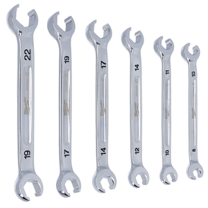 Milwaukee 4932480636 6 Piece Flare Nut Spanner Set - Metric