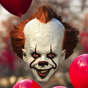 IT Pennywise Deluxe Full Face Replica Mask