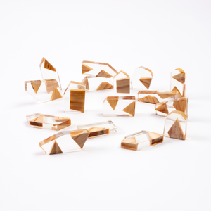 Wood and Resin Loose Parts from Hope Education - Pack of 16