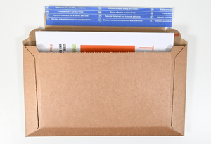 260 x 150mm - CP 015 ColomPac Corrugated Envelopes - 20 Envelopes
