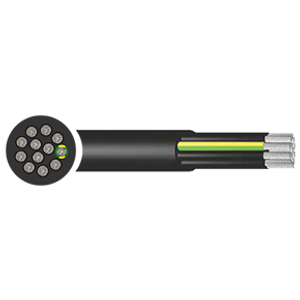 3184TQ 4 Core 0.75mm² Flexible Mains & Control Cable EPR CSP White