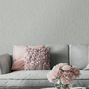 Belgravia Decor Tiffany Fiore Pearl Soft Silver Wallpaper - 41314