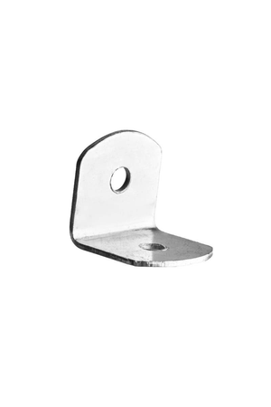 Steel Brackets - 19x19mm - Zinc - Pack of 50 - Hardware Solutions