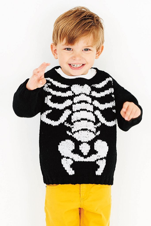 Halloween Sweater Knitting Pattern