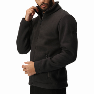 Regatta Mens Garrian II Full Zip Sherpa Lined Fleece Jacket - M / Ash
