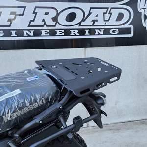 Rear Luggage Plate - Kawasaki | KLR650 22-24 - Polished