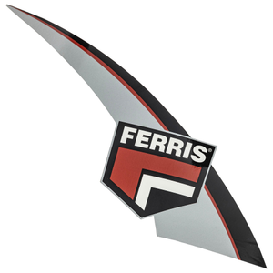 Ferris 5104754FS DECAL, MODEL, RIGHT HAND w Series Mower ISX800 Deck 61 590 -