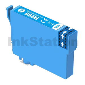 Compatible for Epson 604XL (C13T10H292) Cyan High Yield Inkjet Cartridge - 350 pages