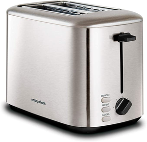 Morphy Richards 222067 Equip 2 slice toaster -  Brushed S.Steel 