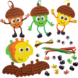 Acorn Mix & Match Decoration Kits (Pack of 8)