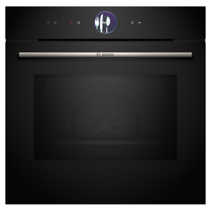 Bosch HMG7764B1B Series 8 Pyrolytic Multifunction Oven With Microwave - BLACK