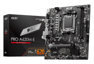 AMD Ryzen 5 7500F Six Core 5.0GHz Processor, MSI PRO A620M-E AMD Ryzen DDR5 Micro ATX Motherboard CPU Bundle