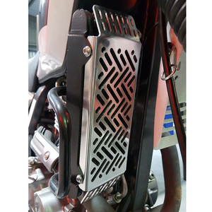 Oil Cooler Guard - Suzuki DR650 96-21 - Black PPA