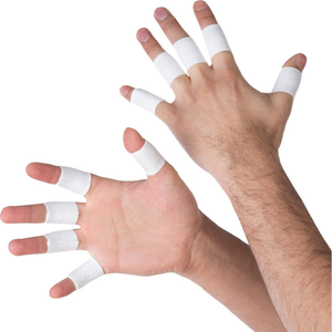 Keeper iD Goalkeeper Finger Wraps - White - One Size