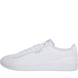 Puma Womens Vikky V3 Leather Trainers White