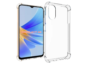 Gel Case with Bumper Edges for OPPO A17 - Clear