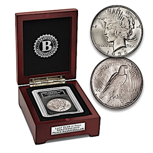 The Last San Francisco Peace Silver Dollar Coin