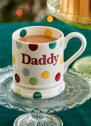 Polka Dot Daddy 1/2 Pint Mug