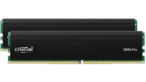 Crucial Pro 64GB (2x32GB) 3200MHz CL22 DDR4 Memory Kit - CP2K32G4DFRA32A