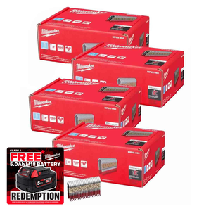 Milwaukee HDG-P960 40mm Fencing Staples 960 Pack (4 Boxes)