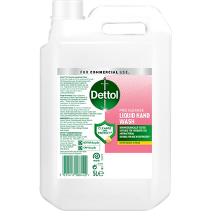 Dettol Pro Cleanse Hand Wash Antibacterial Liquid Citrus Fresh White 5 L