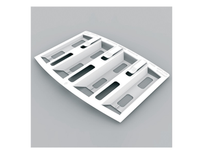 Felt Lap Vent White G630
