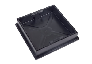 300 x 300 x 80mm Square To Round Manhole Cover and Frame CD300SR