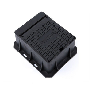 140 x 115 x 75 Polypropylene Hinged Stop Tap Box CD880