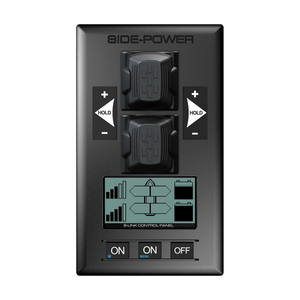 Dual Joystick Panel with Display, 12/24V S-Link