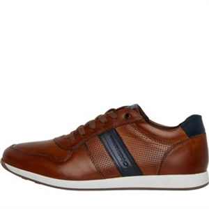 Base London Mens Eclipse Shoes Tan/Navy