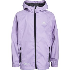Trespass Girls Qikpac Waterproof Jacket Gelsomino/Flint