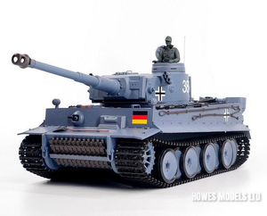 Heng Long 1/16th German Tiger I Radio Control RC Tank Version 7