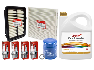 Genuine Honda Jazz Platinum Service Kit 2016-2019 - Genuine Honda 0W20