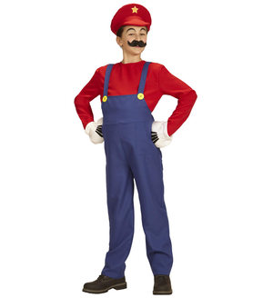Kids Super Plumber Costume