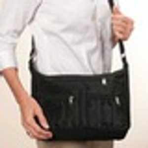 6 Pocket Handbag - Black