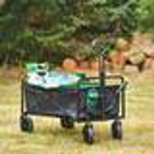 Heavy Duty Outdoor Trolley-Black