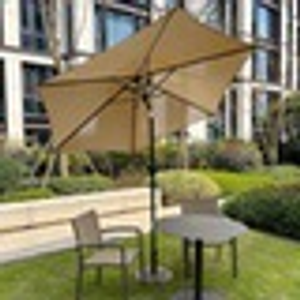 Tilting Garden Parasol Mocha-2.7M