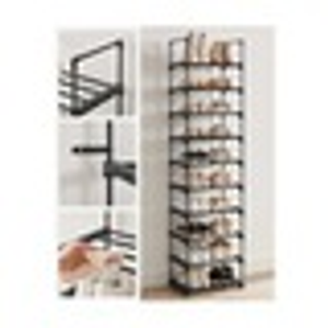10-Tier Metal Shoe/Storage Organiser