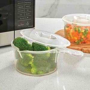 Easylife Anti-Splatter Microwave Pans, Size Set of 2