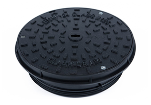 300mm Cast Iron Round Manhole Cover & Frame CD1649KMB