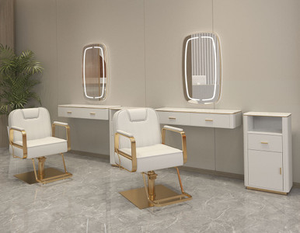 Esthetix Rosa beauty chair, white/gold