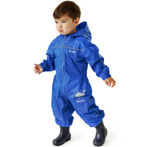 Regatta Kids Puddle IV Waterproof Puddle Suit - 3 - 4 Yrs / Blue