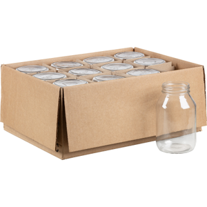 32 oz. Clear Glass Mayo Jar 70mm 70-450