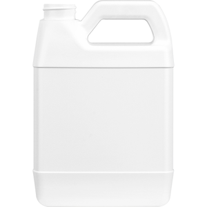 32 oz. White HDPE Plastic F-Style Bottle 33mm 33-400
