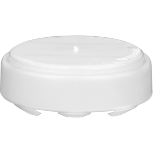 3/4" SnapSeal® T-3/4 White PE Plastic Capseal for Steel Drums