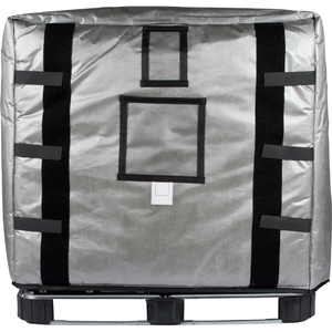 275 Gallon IBC Tote / 55-Gal Drum Pallet Insulated Cover