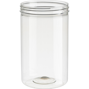 54 oz. Clear PET Plastic Round Jar 110mm 110-400