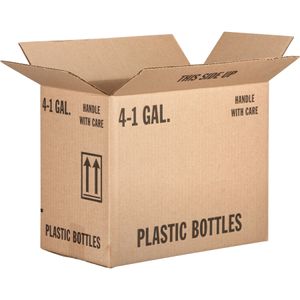 4 X 1 Reshipper Carton for 1 Gal 38mm F-Style Bottles